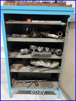 Gorton 2-28 Vertical Mill 12x48 Table with cabinet of tools Gorton 2-28 Vertical Mill 12x48 Table with cabinet of tools