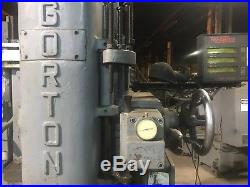 Gorton Vertical Milling machine 50 Taper DRO