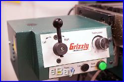 Grizzly G0722 milling machine with power feed, stand and DRO