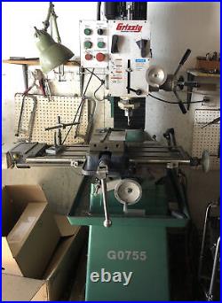 Grizzly G0755 10 x 32 2 HP HD Mill And Drill 220 V 1725 Rpm