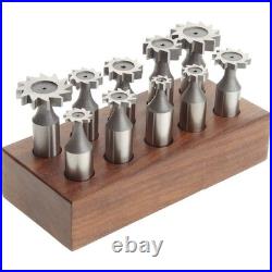 H5865 10 pc. Woodruff Key Cutter Set