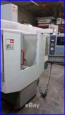 HAAS MINI MILL CNC VERTICAL MACHINING CENTER MFG 2002 4TH READY, PROBING
