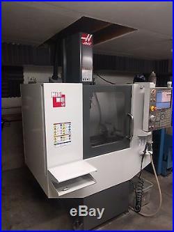 Haas Mini MILL Mfg 2015 With High Speed Machining, 4th Axis Drive, Excellent