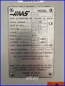 HAAS #TM-1 CNC MILL Age 2011, Full Enclosure