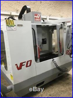 HAAS VF0 VF-0 CNC Vertical Machining Center, Mill Machine 10 HP, CT40, ATC
