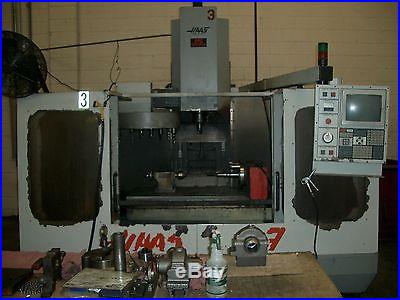 HAAS VF3 CNC VMC W/HRT 210 4TH AXIS (USED)