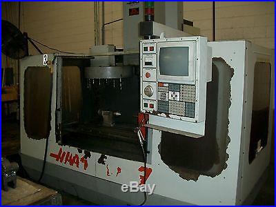 HAAS VF3 CNC VMC W/HRT 210 4TH AXIS (USED)