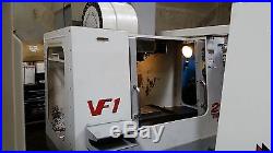 HAAS VF-1 WITH SIDEMOUNT TOOL CHANGER 4TH READY GEARBOX, ETC VERY NICE