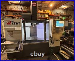 HAAS VF 2SSYT CNC Vertical Machining Center Super Speed Extended Y-Axis VMC 2014 HAAS VF 2SSYT CNC Vertical Machining Center Super Speed Extended Y-Axis VMC 2014