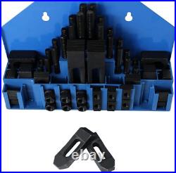 HFS 58 Pc Hold Down Clamp Clamping Set Kit Bridgeport Mill (3/4 Slot 5/8 Stud) HFS 58 Pc Hold Down Clamp Clamping Set Kit Bridgeport Mill (3/4 Slot 5/8 Stud)