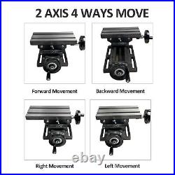 HFS (R) 6 Inch Compound Slide Table CNC Table Precision Milling Machine