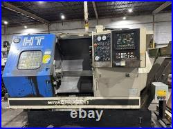 HITACHI SEIKI HT25S TURNING CENTER 10 Chuck, Tooling, Manual SEE VIDEO