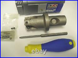 HM90 E90AD D32-3 CF4 ISCAR Indexable Endmill 3F