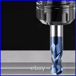 HRC45° 2 Flute Ball Nose End Mill Solid Carbide Milling Cutter Bit TiSiN Coating HRC45° 2 Flute Ball Nose End Mill Solid Carbide Milling Cutter Bit TiSiN Coating