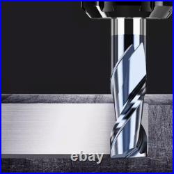 HRC45° 2 Flute Carbide End Mill Tungsten Steel Milling Cutter TiAN Coating Tools