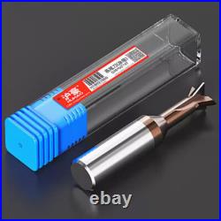 HRC55° Dovetail Milling Cutter Solid Carbide End Mill 1.5mm-16mm 45° 60° Angle