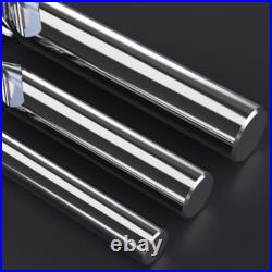 HRC62° Carbide End Mill 3 Flute Spiral Router Bit Milling Cutter For Aluminium