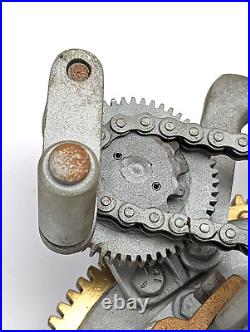 H&M 2-4 Pipe Beveler, Beveling Machine, Saddle Type, with Spacers