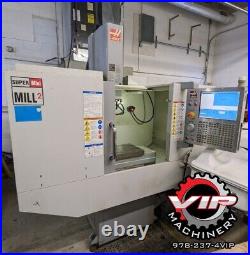 Haas Super Mini Mill 2 with Tooling Cart, Tool Holders, Vises and More! 2008 Mfg