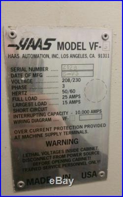 Haas VF3 CNC Milling Machine VF-3 Vertical