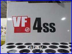 Haas VF4-SS CNC Vertical Mill 24-Station Toolchanger 4th & 5th Axis Rotary Table