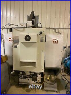 Haas VF-2 Rigid tapping, Chip conveyor, Programmable coolant