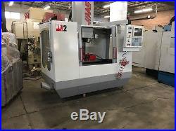 Haas VF-2 Vertical Machining Center with 4th Axis Rotary 5C Indexer, CNC Mill, VMC