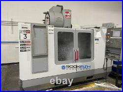Haas VF-3SS VMC, 24 ATC, 12,000 RPM, Probes, wired for 4th, low hours and more