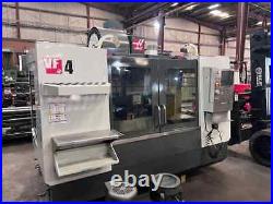 Haas VF-4 CNC Vertical Machining Center with HRT-310 Rotary 4th Axis (2014)