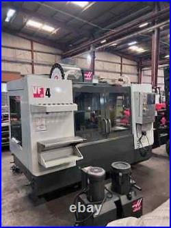 Haas VF-4 CNC Vertical Machining Center with HRT-310 Rotary 4th Axis (2014)