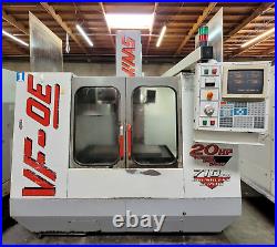 Haas Vf-0e Machining Center With Auger, Pcool, 7,500 Rpm, Cat40, Mfg 1998
