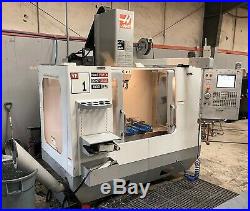 Haas Vf-1d Machining Center, 20 Hp, 7,500 Rpm, 21 Tools, Rigid Tapping, Auger