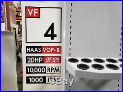 Haas Vf-4 Vertical Machining Center Runs Great 10k RPM High Speed Machining