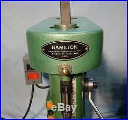 Hamilton Associates Benchtop Vertical Milling Machine Made in USA