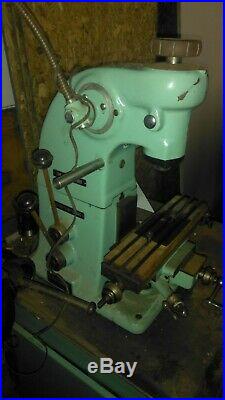 Hardinge BB 2V Vertical Mill Jewelry Watchmaker Milling Machine