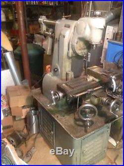 Hardinge milling machine vertical mill 3 phase 220 volt power feed pick. Up only