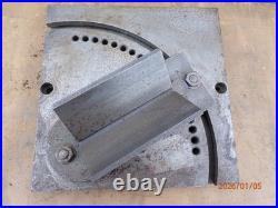 Heavy Adjustable Angle V-block Work Holding Fixture Machinist Tooling Heavy Adjustable Angle V-block Work Holding Fixture Machinist Tooling