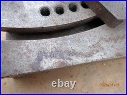 Heavy Adjustable Angle V-block Work Holding Fixture Machinist Tooling Heavy Adjustable Angle V-block Work Holding Fixture Machinist Tooling
