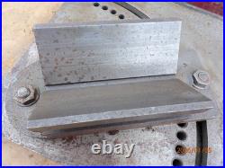 Heavy Adjustable Angle V-block Work Holding Fixture Machinist Tooling Heavy Adjustable Angle V-block Work Holding Fixture Machinist Tooling