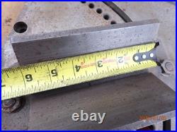 Heavy Adjustable Angle V-block Work Holding Fixture Machinist Tooling Heavy Adjustable Angle V-block Work Holding Fixture Machinist Tooling