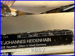 Heidenhain VRZ 731 B SN# 611442 A Digital Readout With 2 Heidenhain Scales