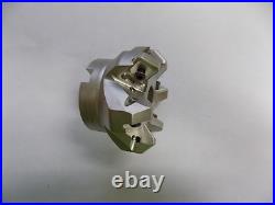Hertel 2-1/2 Cut Diam Indexable Chamfer & Angle Face Mill 45717501