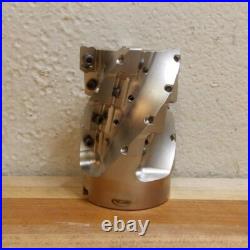 Hertel Indexable Long Edge Milling Cutter 2-1/2 Cutting Dia 16 Inserts 6004692
