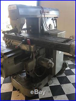 Hitachi Horizontal Milling Machine Model 3M with Mill Tooling Package 53 x 12