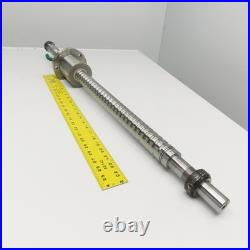 Hiwin S1101JX-3 40mm Single Start Ball Screw & Nut 27-1/2 Screw Length 39 OAL