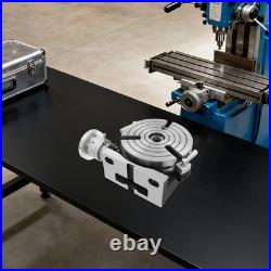 Horizontal Vertical Rotary Table, 3-Slot Rotary Table for Milling Machine New