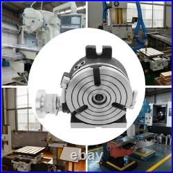 Horizontal Vertical Rotary Table, 3-Slot Rotary Table for Milling Machine New