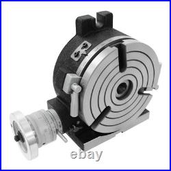 Horizontal Vertical Rotary Table, 3-Slot Rotary Table for Milling Machine New