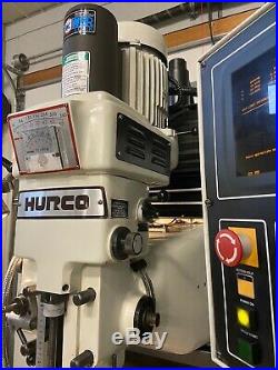 Hurco Hawk 30 CNC Milling Machine Mill Ultimax 4 haas tm1 prototrak bridgeport