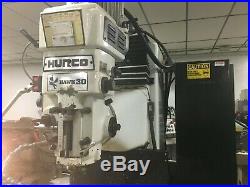 Hurco Hawk 30 / DSM 3-Axis Vertical CNC Bed Mill, clearance priced